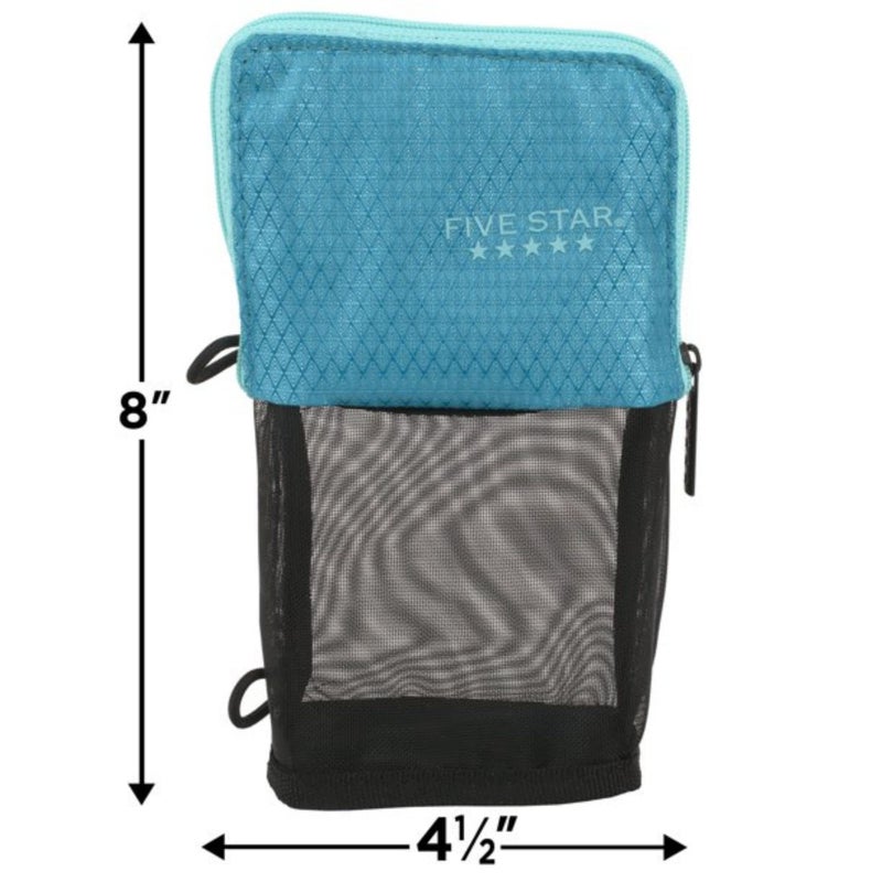 Five Star Stand 'N Store Pencil Pouch, Fits 3-Ring Binder, Pencil Case, Assorted Colors, Color Will Vary, 1 Count (50516) - Image 5